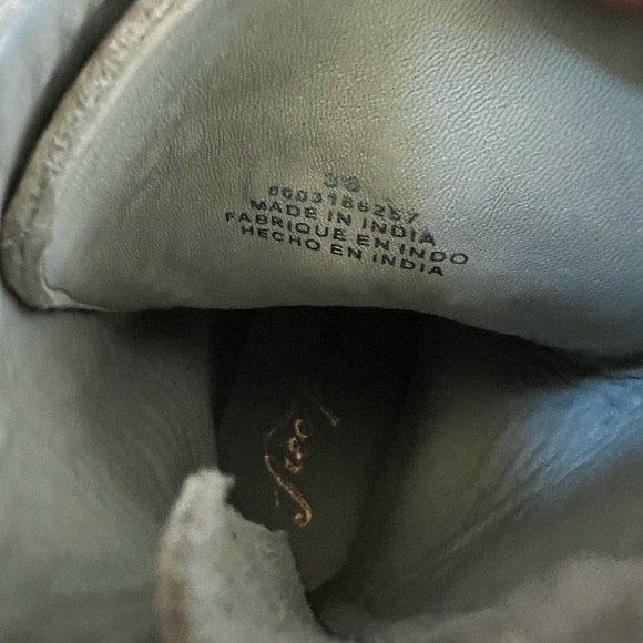 Free People Santa Fe Lace-Up Boot in Ecru size 8 - Picture 12 of 12